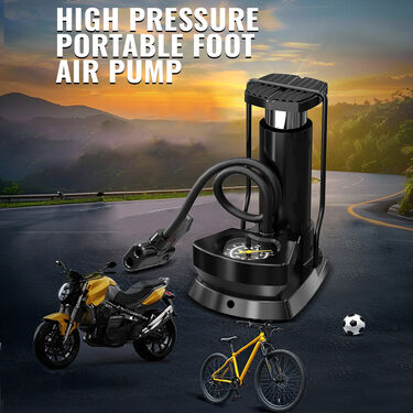 High Pressure Foot Air Pump, Inflate Anywhere, Anytime