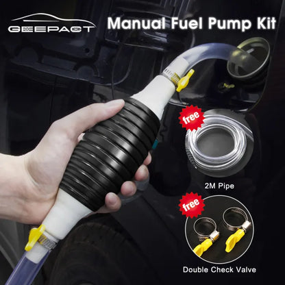 Portable Oil & Fuel Transfer Pump Kit (1 Meter) – Fast, Safe & Mess-Free Liquid Transfer