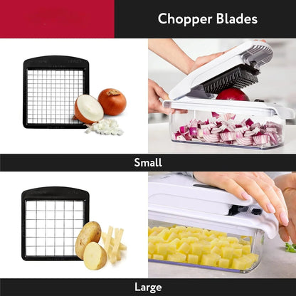 Multifunctional Vegetable Chopper Pro – Fast, Easy & Mess-Free Food Prep